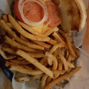 food, burgers