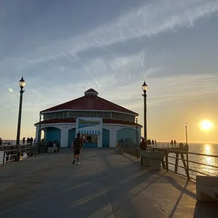 Storefront at the end of the pier