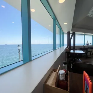 Upstairs Seating with a View...