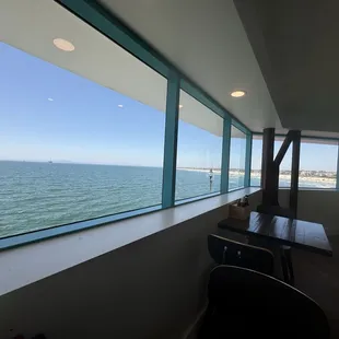 Upstairs dinning view.