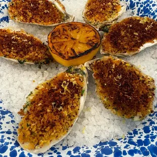 Oysters Rockefeller