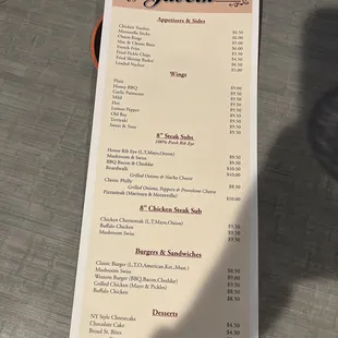 Menu!