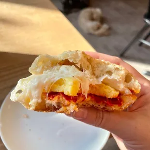 Mama lil&apos;s breakfast sandwich