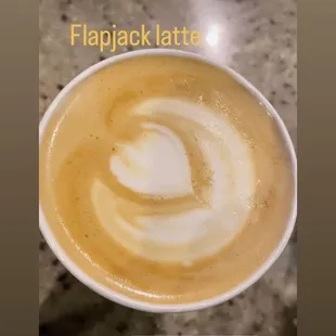 My seasonal latte was fantastic