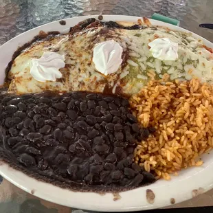 Enchilada Supreme (beef &amp; chicken)