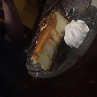 Turtle cheesecake- so good!
