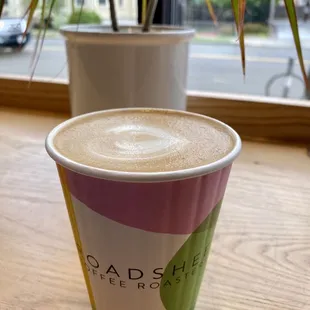 06.04.22 Oat milk latte, mmmm!