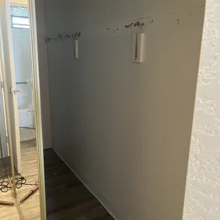 Broken closet