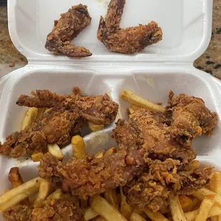 10 Piece Fried Chicken Wing Plate