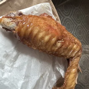 Fried Turkey Wing