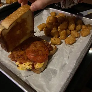 Adult grilled cheese