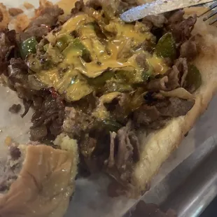 Philly cheesesteak
