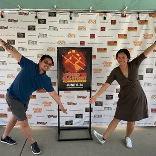 42nd Street celebrities. That's right! IT'S ME!!!! Muahahah!