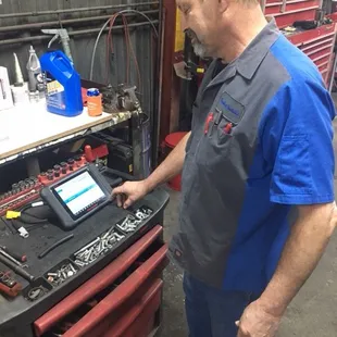 Working hard!