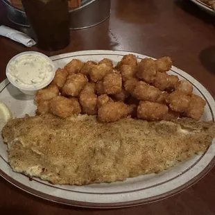 Walleye and Tots.