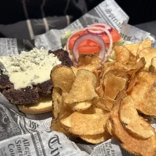 Black and Bleu Buger