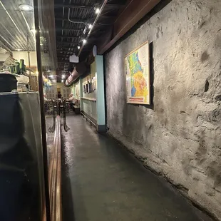 sushi and sashimi, interior