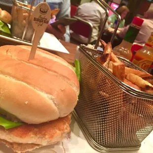 Salmon Burger