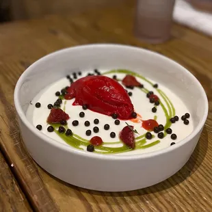 Bourbon Vanilla Bean Panna Cotta