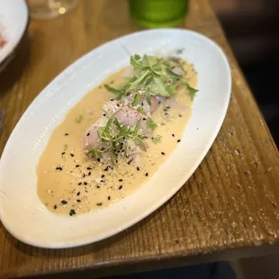 Pan roasted Alaskan halibut