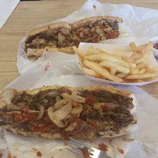 Cheese Steak Hoagie