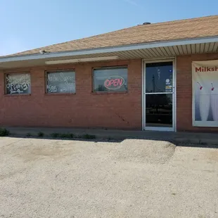 Front of the restaurant