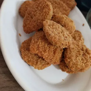 Fried pickles and ranch