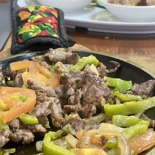Beef Fajitas