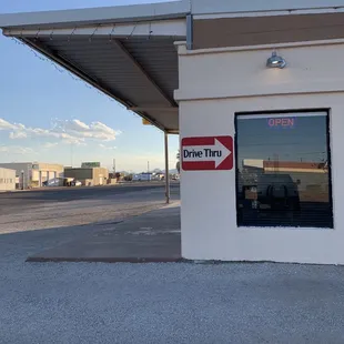 They also have a drive through!