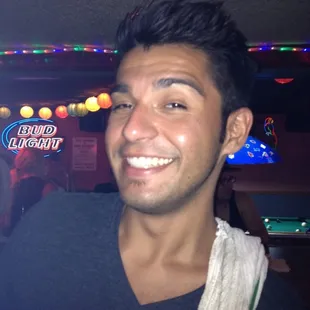 Your bartender Miguel on Tues-Friday Nights!