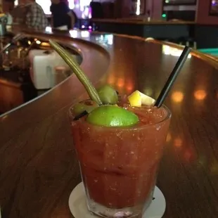 Randy&apos;s famous Bloody Mary&apos;s. Only $3.25 until 8pm!