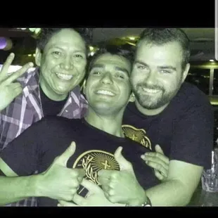 Pride 2015 KimKong, Miggs in the middle and Patrick