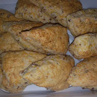 Cheddar Bacon Scones