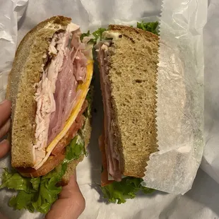 5. BDB's Club - Whole Sandwich on whole wheat