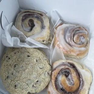 Cookies and Cinnamon Rolls