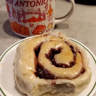 Yummy cinnamon roll