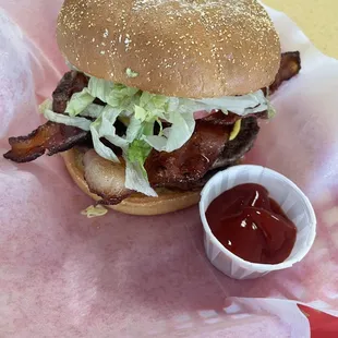 Double Bacon Cheeseburger $10.52 out the door