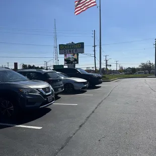 outside