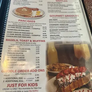 ribs, menu