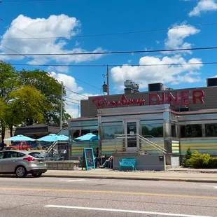 Front of Diner