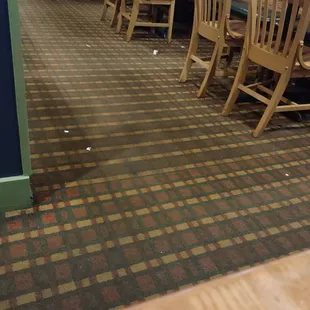 Floor should be cleaned so first thing customers see isn&apos;t a dirty floor but we will see what food and service is like.