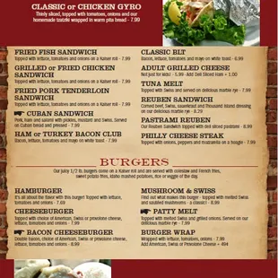 Look at that Broadway burger!! MMMMMM!!