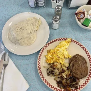 Two Egg and Sausage