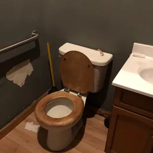 Filthy, dark, and hot Men's bathroom