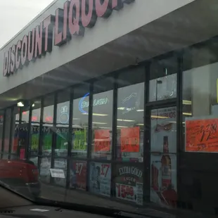 The front of the store