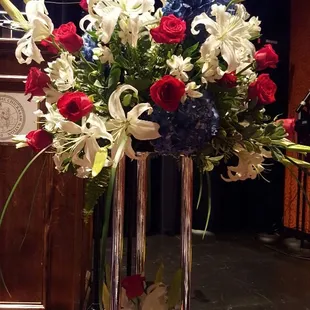 A beautiful arrangement for a banquet