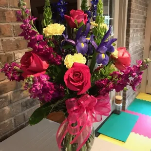 Floral bouquet; designer's choice.