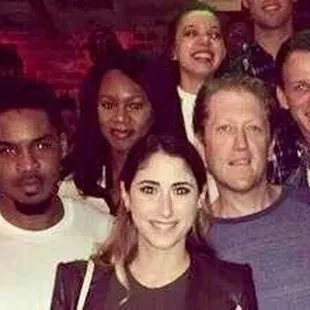 a group of people posing for a picture