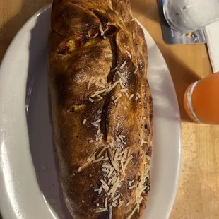 BBQ Chicken Calzone
