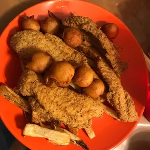 Catfish dinner! Woooo!